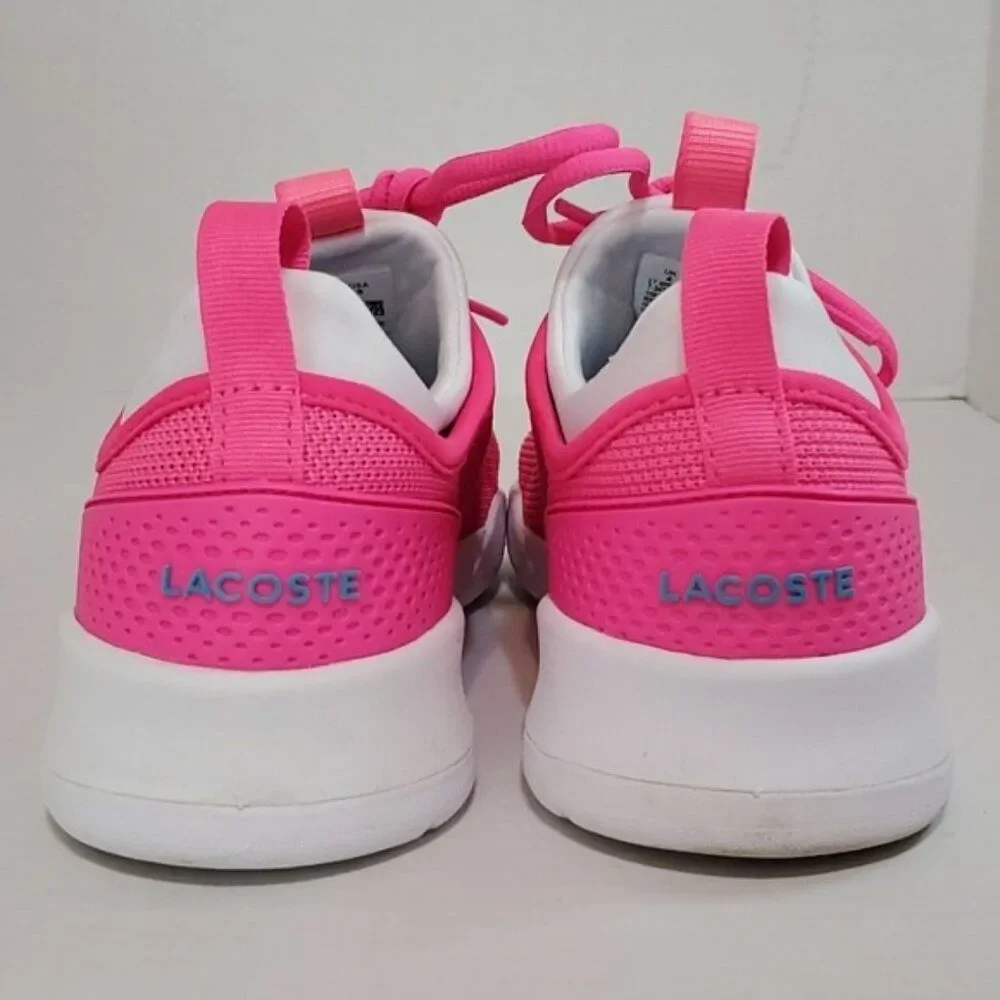 Lacoste Sneakers Shoes Lt Spirit 2.0 317 Hot Pink Sport Women's WOMAN'S SIZE 6